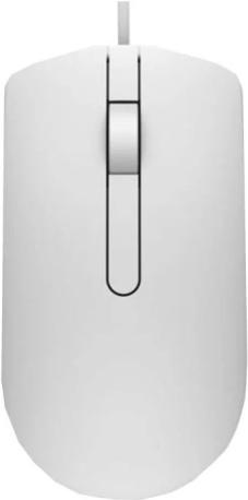 

Мышь Dell Optical Mouse MS116 (белый) [570-AAIP], Optical Mouse MS116