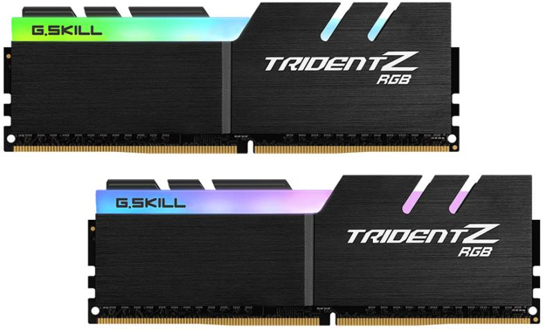 

Оперативная память G.Skill Trident Z RGB 2x16GB DDR4 PC4-28800 (F4-3600C16D-32GTZRC)