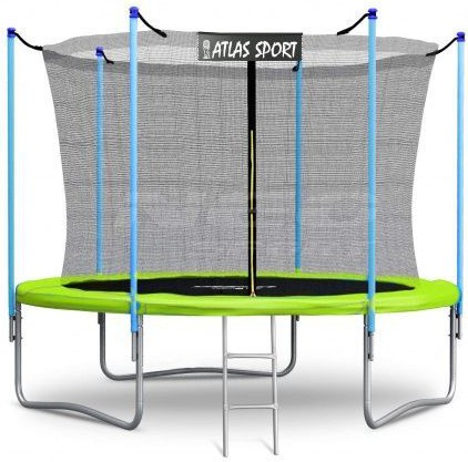 

Батут Atlas Sport 6 ft-183 см с защитной сеткой, Батут Atlas Sport 183 см - 6ft (внешняя сетка)
