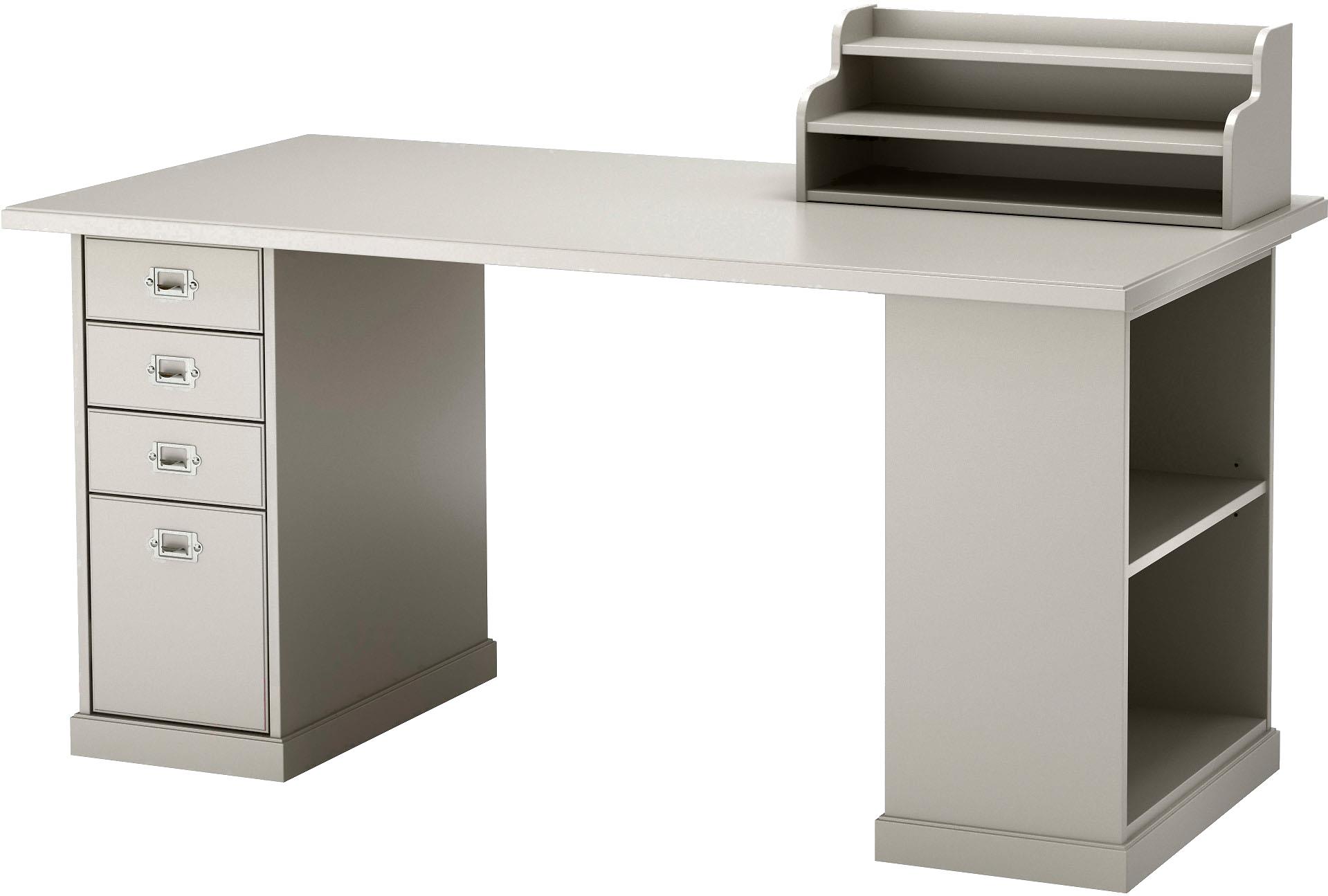 

Письменный стол Ikea Климпен (светло-серый/серый) [692.139.33], Климпен