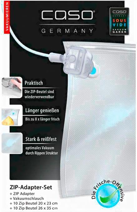 

Пакет вакуумный CASO VC Zip Adapter Set, Пакет вакуумный Caso VC Zip Adapter Set
