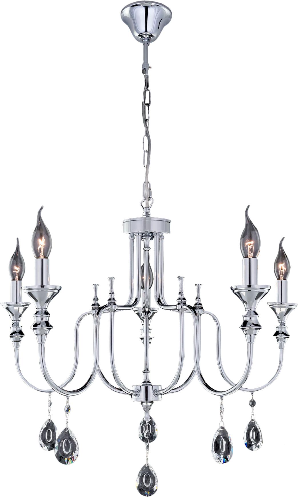 

Подвесная люстра Citilux Рига хром [CL437151], Подвесная люстра Citilux Рига CL437151 хром