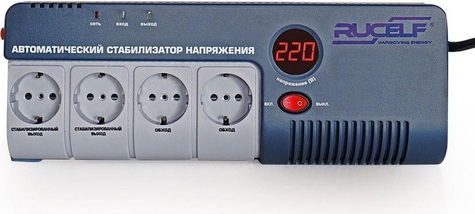 

Стабилизатор напряжения Rucelf SRW-1500-D