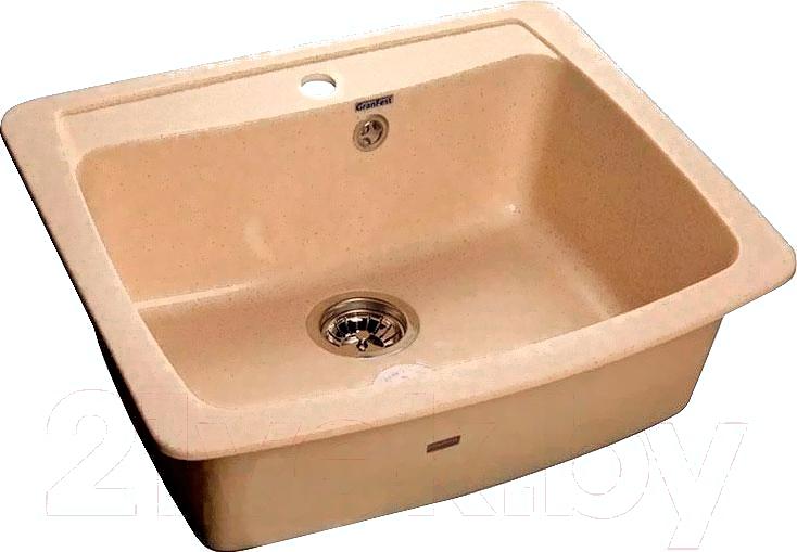 

Кухонная мойка GranFest Standart GF-S605 бежевый, Standart GF-S605