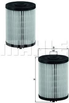 

Фильтр топливный Knecht/Mahle KX200D/S, KX200D/S