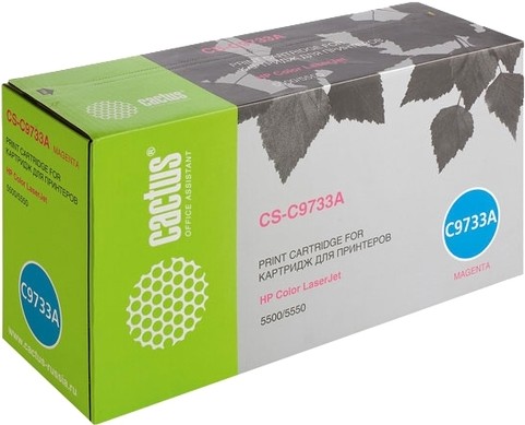 

Картридж лазерный Cactus CS-C9733A пурпурный