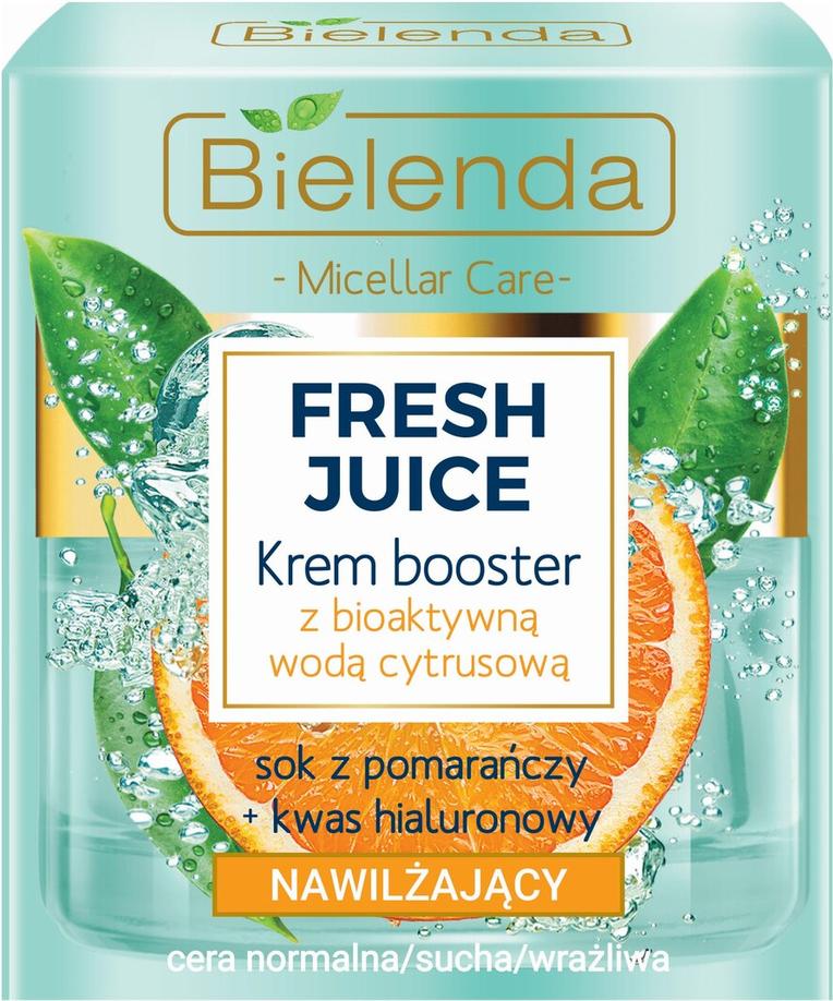 

Крем для лица Bielenda Fresh Juice апельсин увлажняющий с биоактивной цитрусовой водой (50мл), Fresh Juice апельсин увлажняющий с биоактивной цитрусовой водой (50мл)