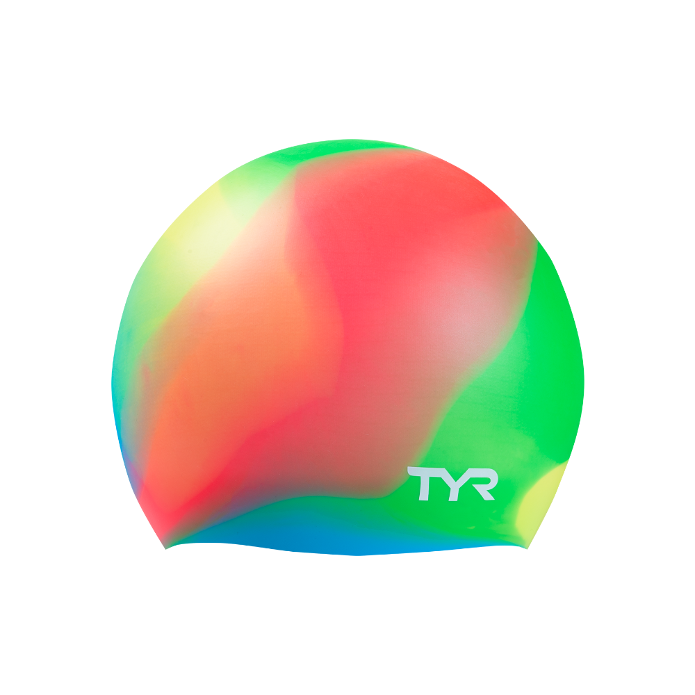 

Шапочка для плавания Tyr Tie Dye Junior Swim Cap синий [LCSJRTD/465], Tie Dye Junior Swim Cap