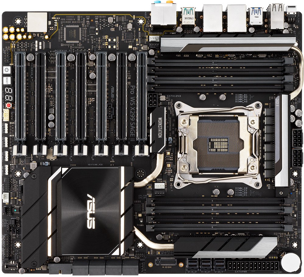 

Материнская плата ASUS Pro WS X299 SAGE II