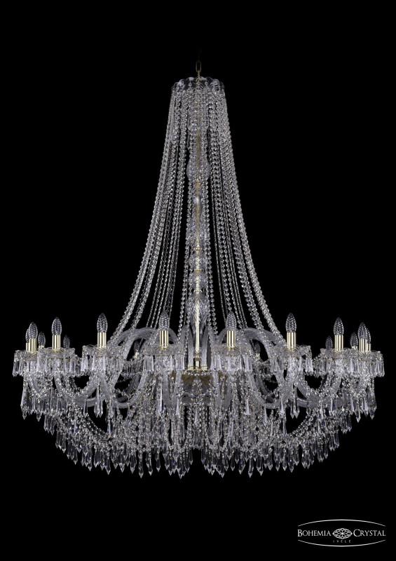 

Подвесная люстра Bohemia Ivele Crystal 1403/20/530/h-160/G
