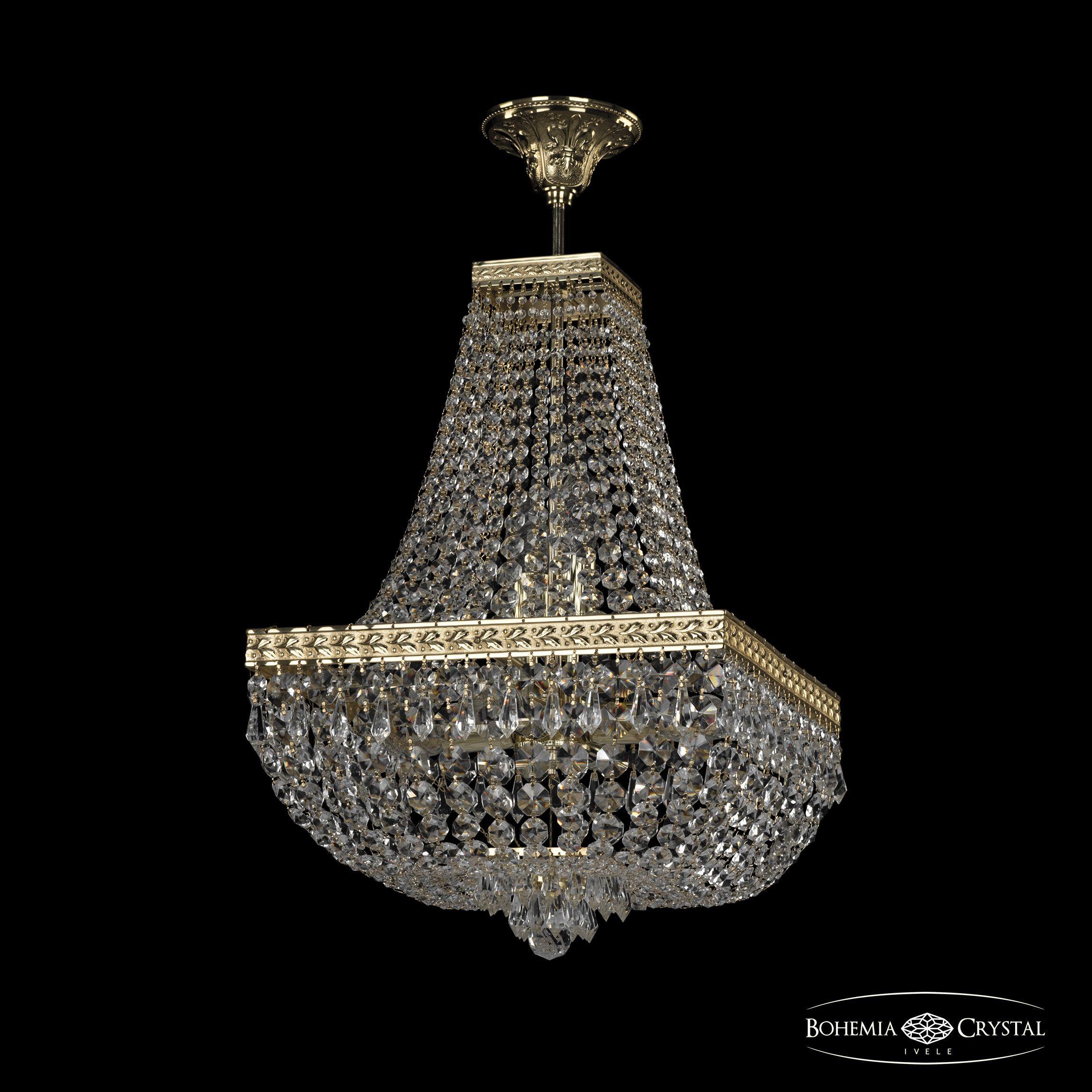 

Люстра на штанге Bohemia Ivele Crystal 19272/H2/35IV G
