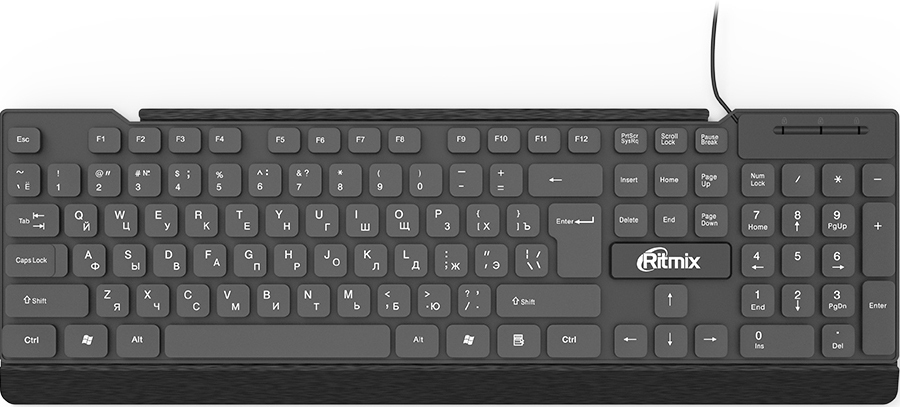 

Клавиатура Ritmix RKB-107 Black, Клавиатура Ritmix RKB-107