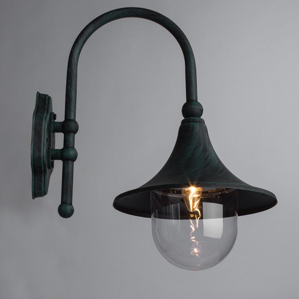 

Светильник Arte Lamp A1082AL-1BG настенный, Уличный настенный светильник Arte Lamp A1082AL-1BG настенный