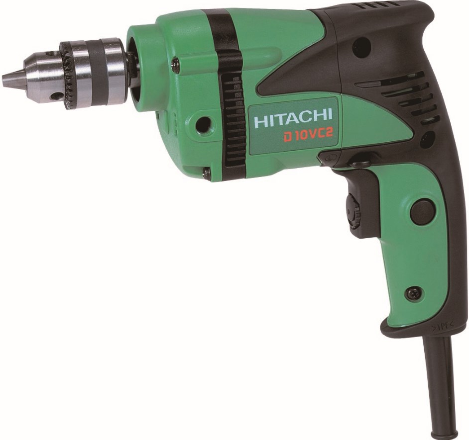 

Сетевая безударная дрель Hitachi D10VC2-NS, D10VC2