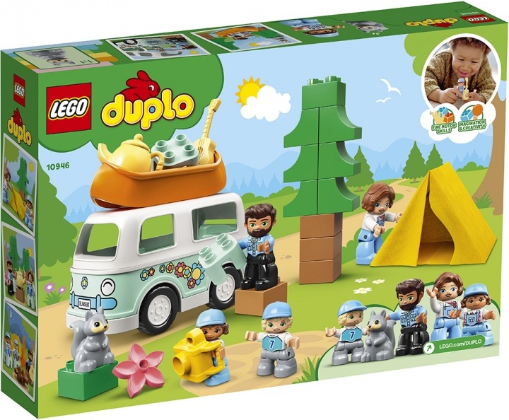 

Конструктор LEGO DUPLO Семейное приключение на микроавтобусе [10946], Конструктор LEGO DUPLO Семейное приключение на микроавтобусе 10946