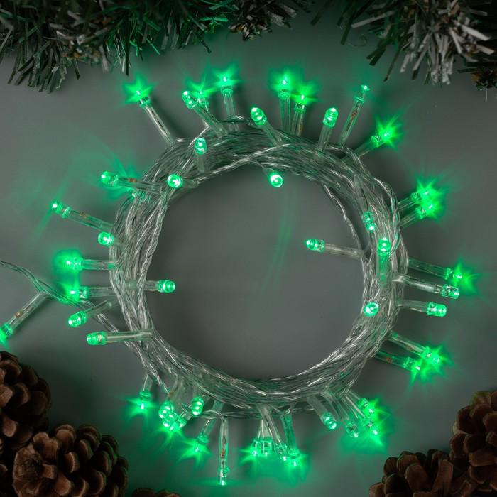 

Новогодняя гирлянда Luazon Нить 50 LED 5м зеленый [3556761], Нить 50 LED 5м