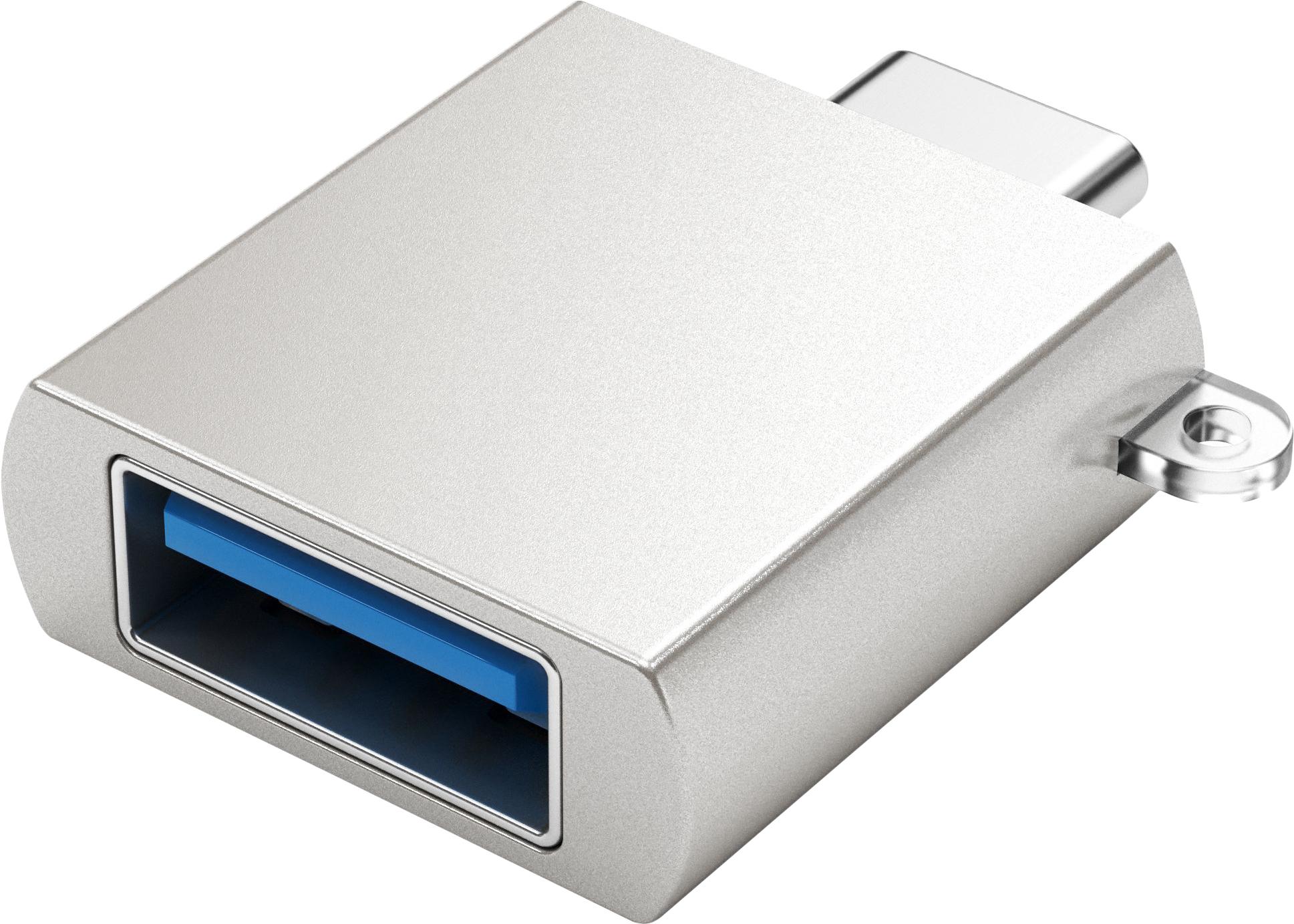 

Адаптер Satechi Type-C USB серебристый [ST-TCUAS], Type-C USB Adapter