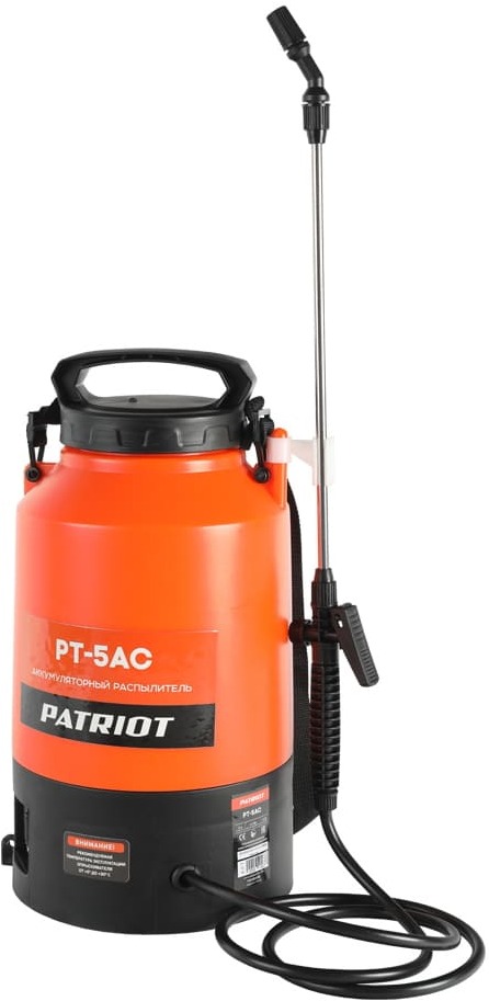 

Опрыскиватель Patriot PT-5AC [755302540], Опрыскиватель Patriot PT-5AC 755302540