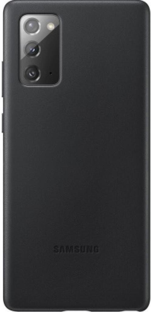 

Чехол для телефона Samsung Leather Cover для Note20 Black [EF-VN980LBEGRU], Leather Cover для Note20