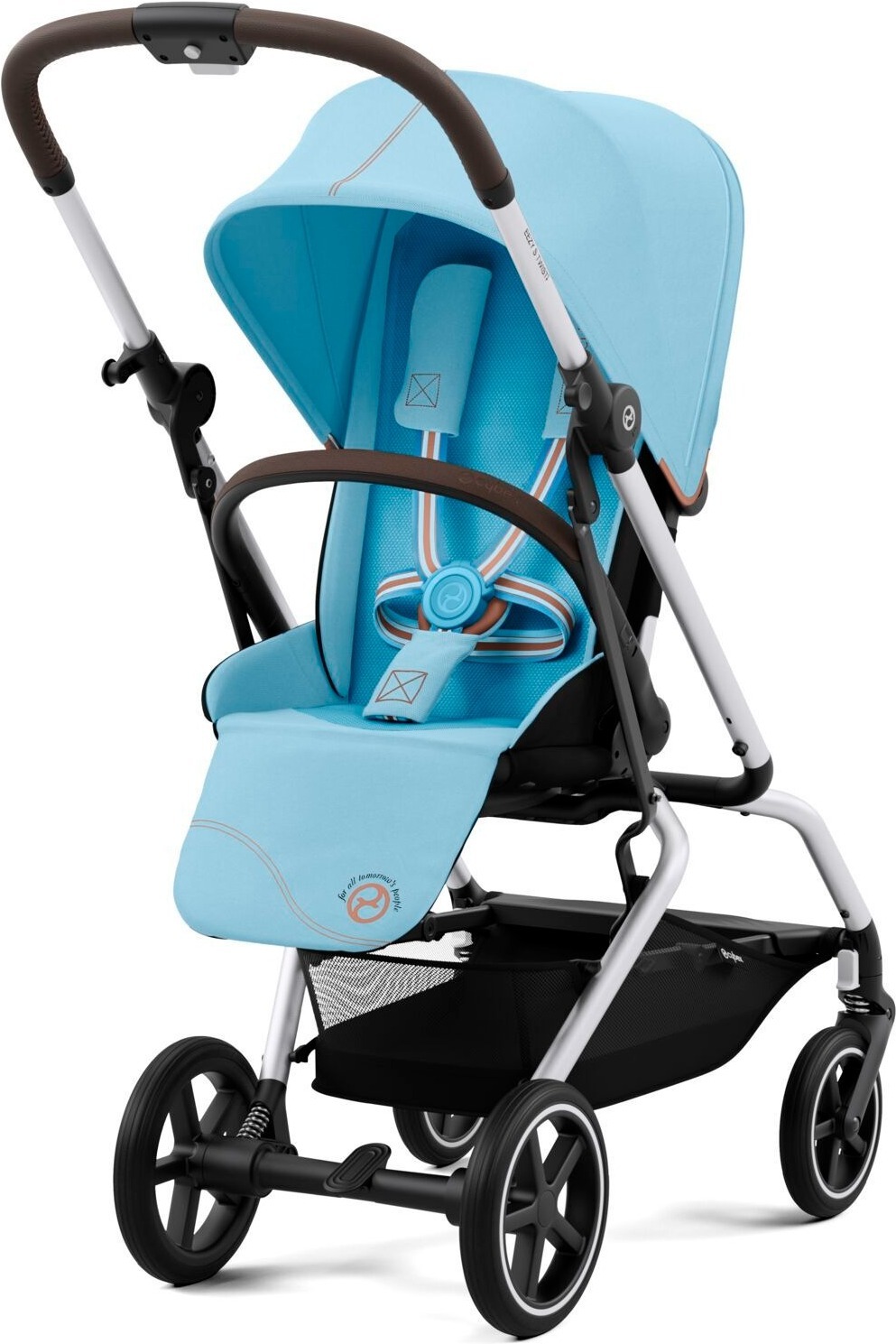

Прогулочная коляска Cybex Eezy S Twist plus SLV beach blue