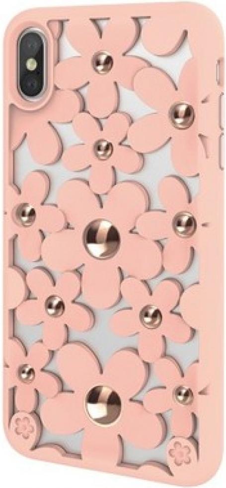 

Чехол для телефона SwitchEasy Fleur iPhone XS Max розовый [GS-103-46-146-18], Fleur iPhone XS Max