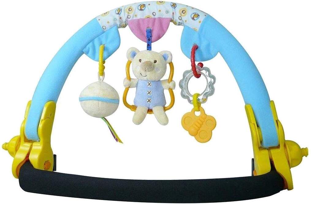 

Дуга на коляску Biba Toys Малышки мишки голубой/ розовый (QB395)