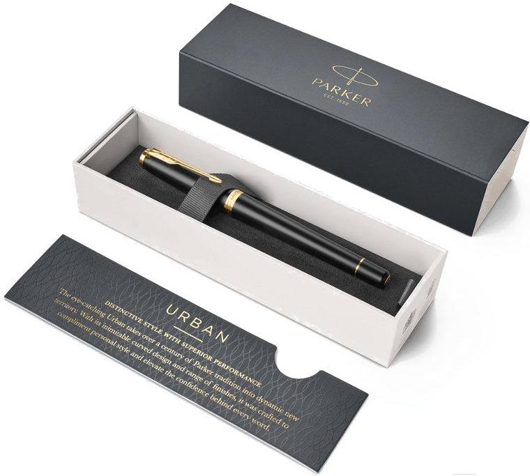 

Ручка перьевая Parker Urban Core F309 GT F сталь нержавеющая коробка Muted Black [1931593], Ручка перьевая Parker Urban Core F309 GT F сталь нержавеющая коробка 1931593 Muted Black
