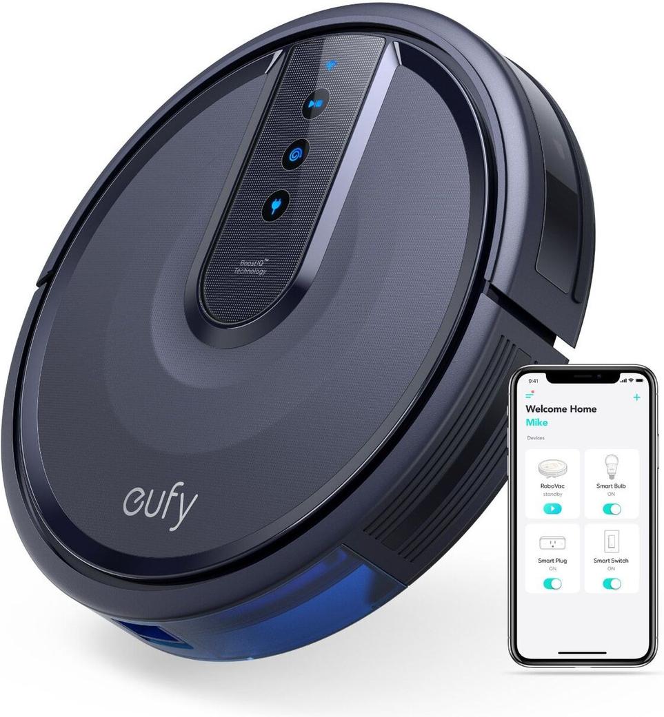 

Робот-пылесос Anker Eufy RoboVac 25C синий, Eufy RoboVac 25C