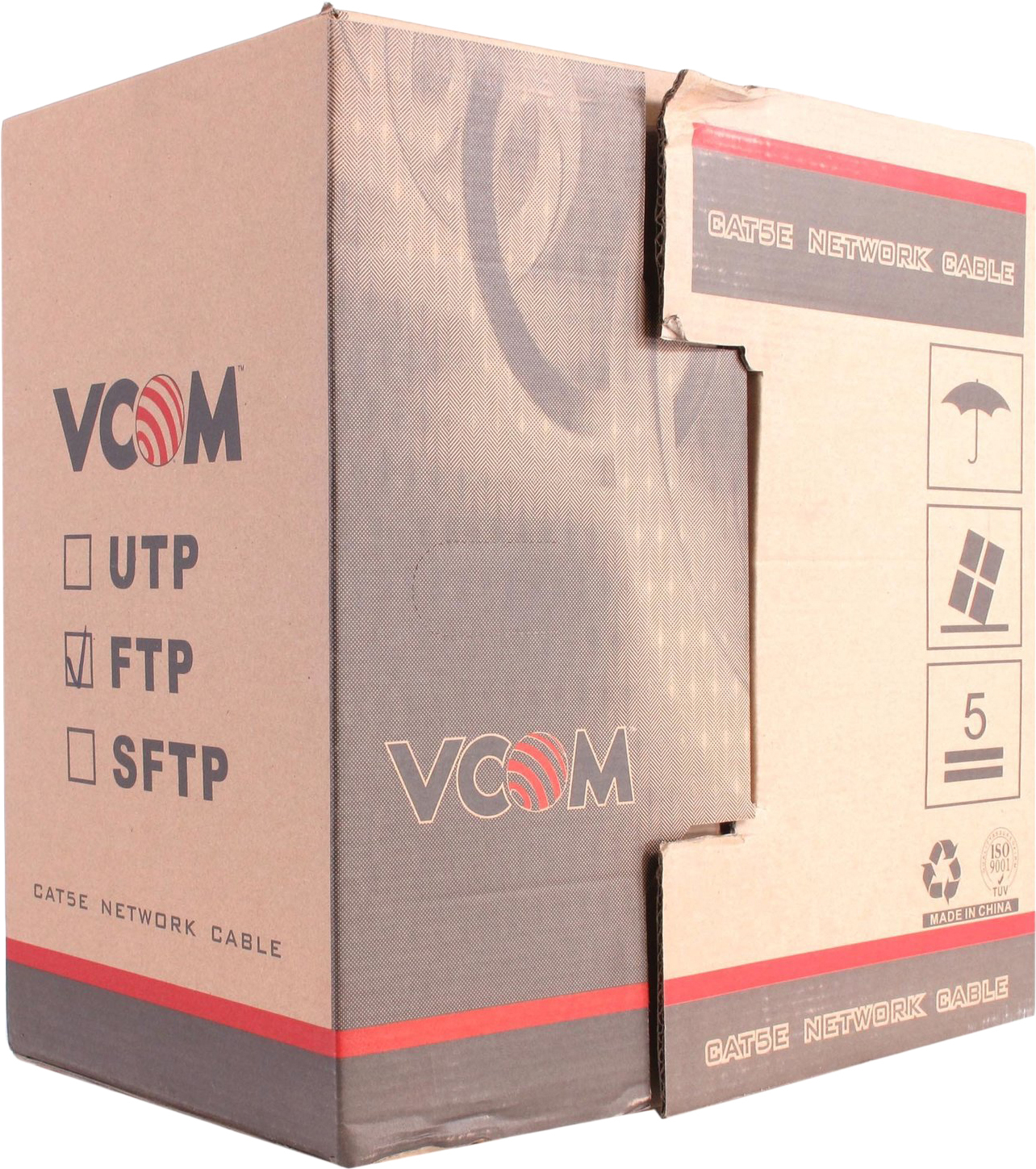 

Кабель Vcom Patch Cat5E FTP 305m [VNC1110], Кабель Vcom Patch Cat5E FTP 305m VNC1110