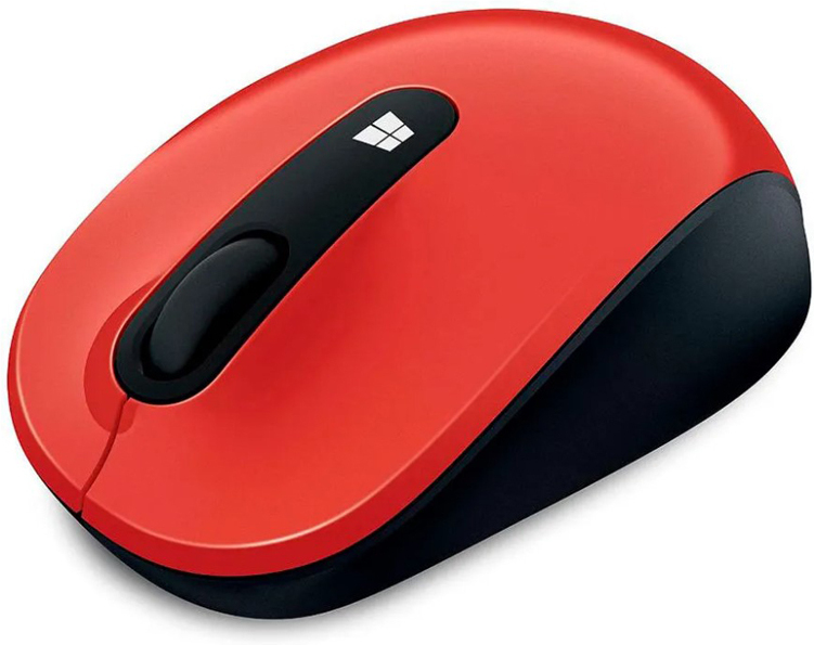

Мышь Microsoft Sculpt Mobile Mouse Flame Red красный/черный (43U-00025)