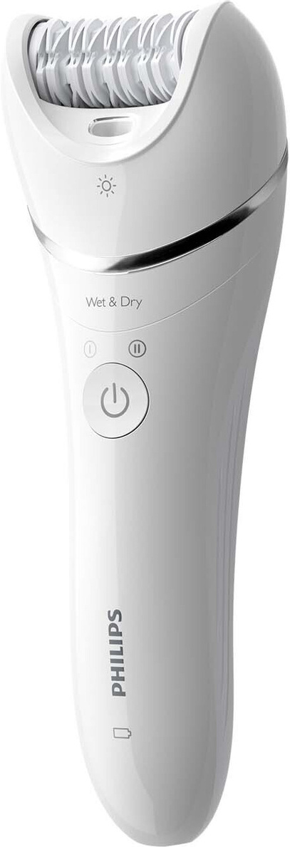 

Эпилятор Philips BRE700/00, Эпилятор Philips BRE700/00 скор.:2 насад.:3 от электр.сети белый