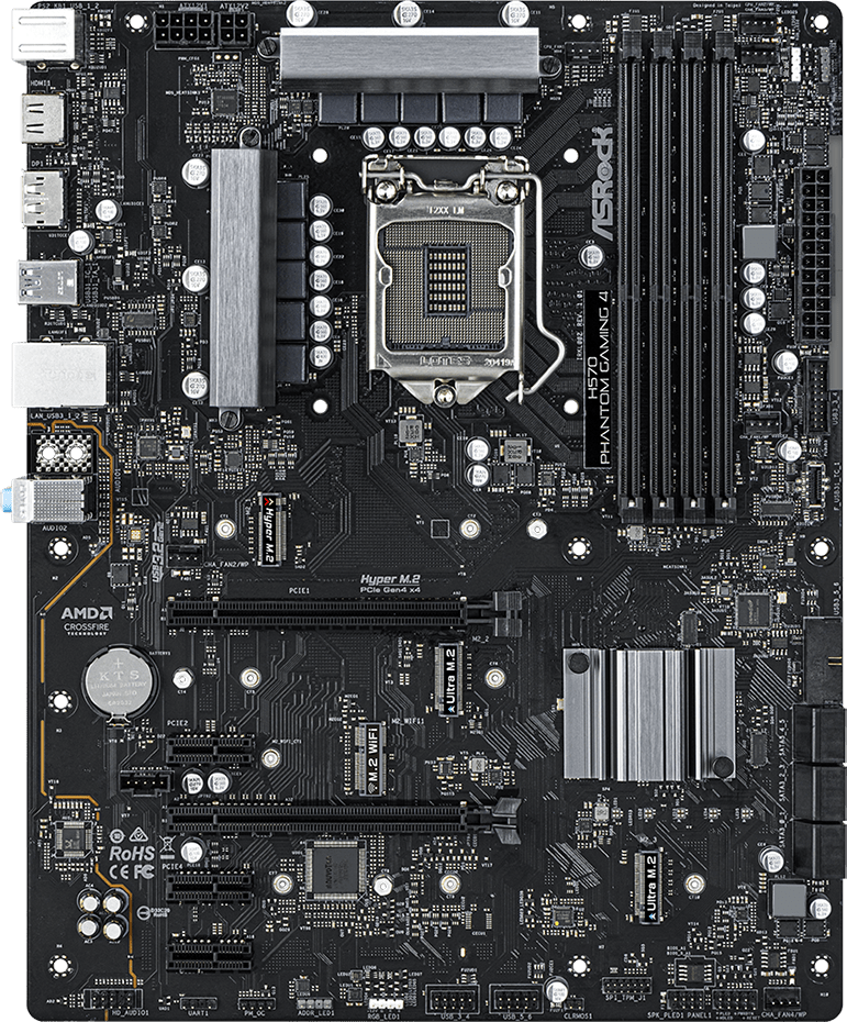 

Материнская плата ASRock MB H570 PHANTOM GAMING 4, MB H570 PHANTOM GAMING 4