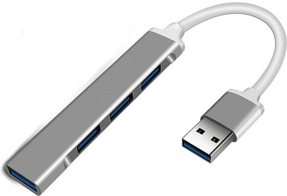 

USB-концентратор Orient CU-323 серебристый