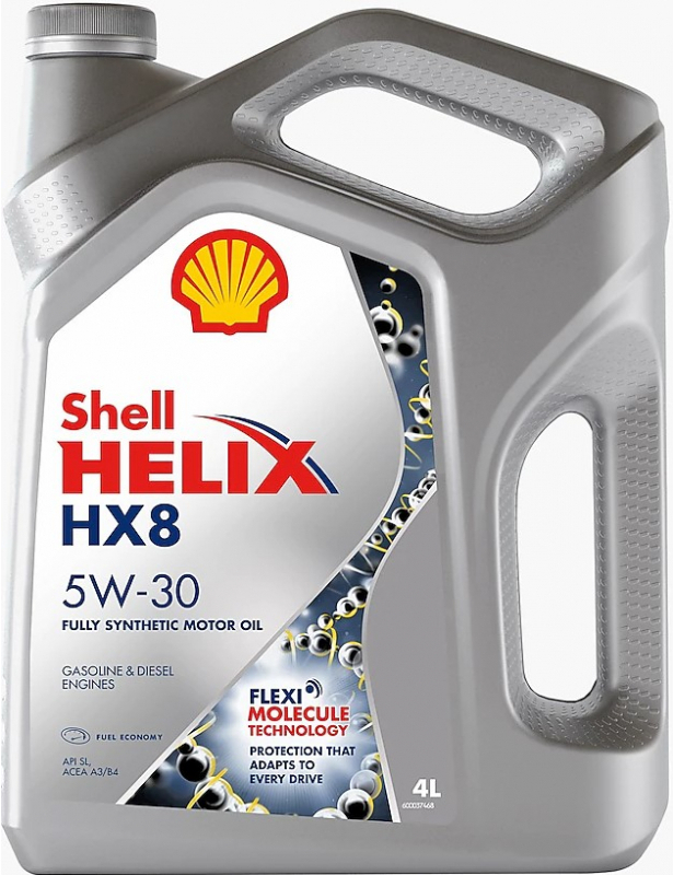 

Моторное масло Shell Helix HX8 Synthetic 5W30 / 550046364 (4л), Моторное масло Shell Helix HX8 Synthetic 5W30 4л 550046364