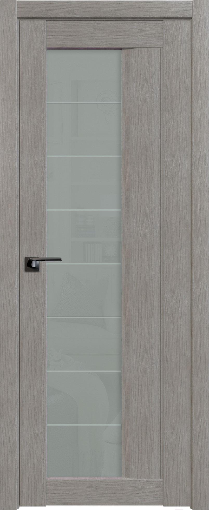 

Межкомнатная дверь ProfilDoors Модерн 47X 70x200 эшвайт мелинга/стекло Varga, Модерн 47X 70x200