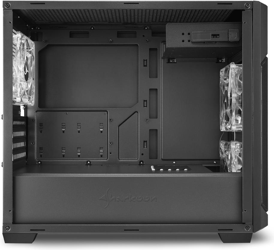 

Корпус для компьютера Sharkoon V1000 window чёрный, V1000 window