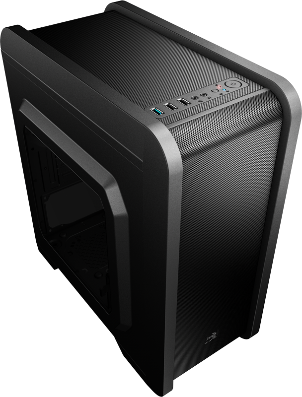 

Корпус AeroCool Qs-240, Корпус Aerocool QS-240 (ACCS-PQ04014.11) черный