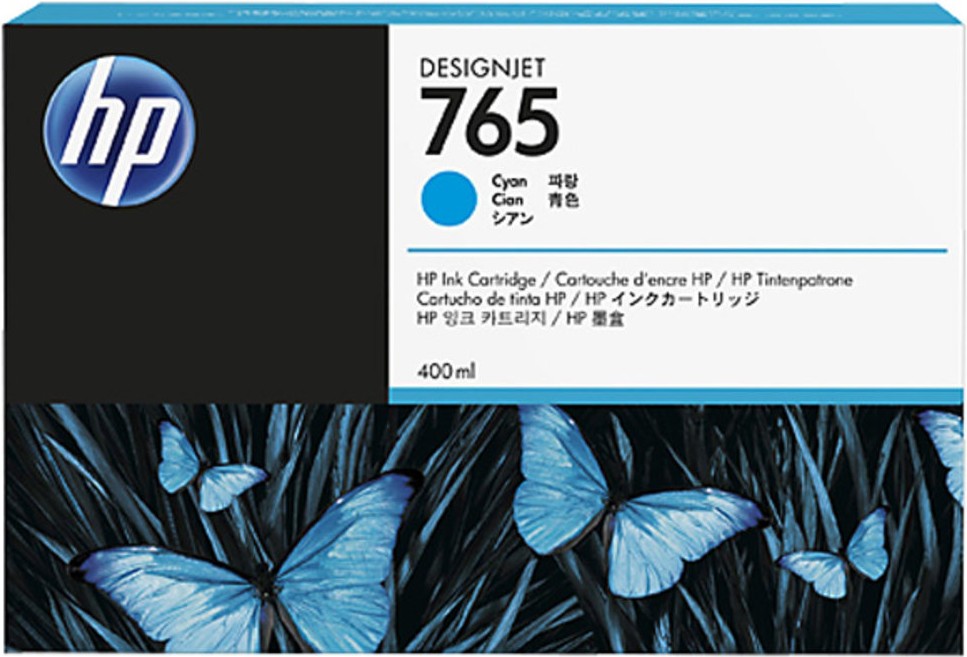 

Струйный картридж HP 765 400 мл для HP Designjet T7200 голубой [F9J52A], Струйный картридж HP 765 400 мл для HP Designjet T7200 F9J52A голубой