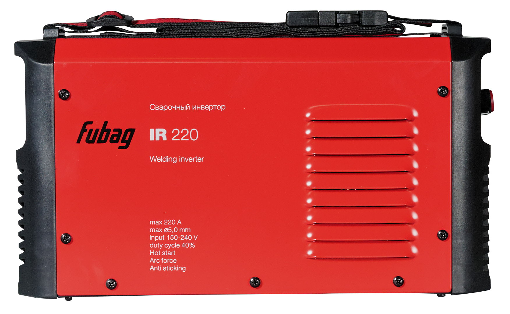

Инвертор сварочный Fubag IR 220 VRD (38476), Сварочный аппарат Fubag IR 220 V.R.D