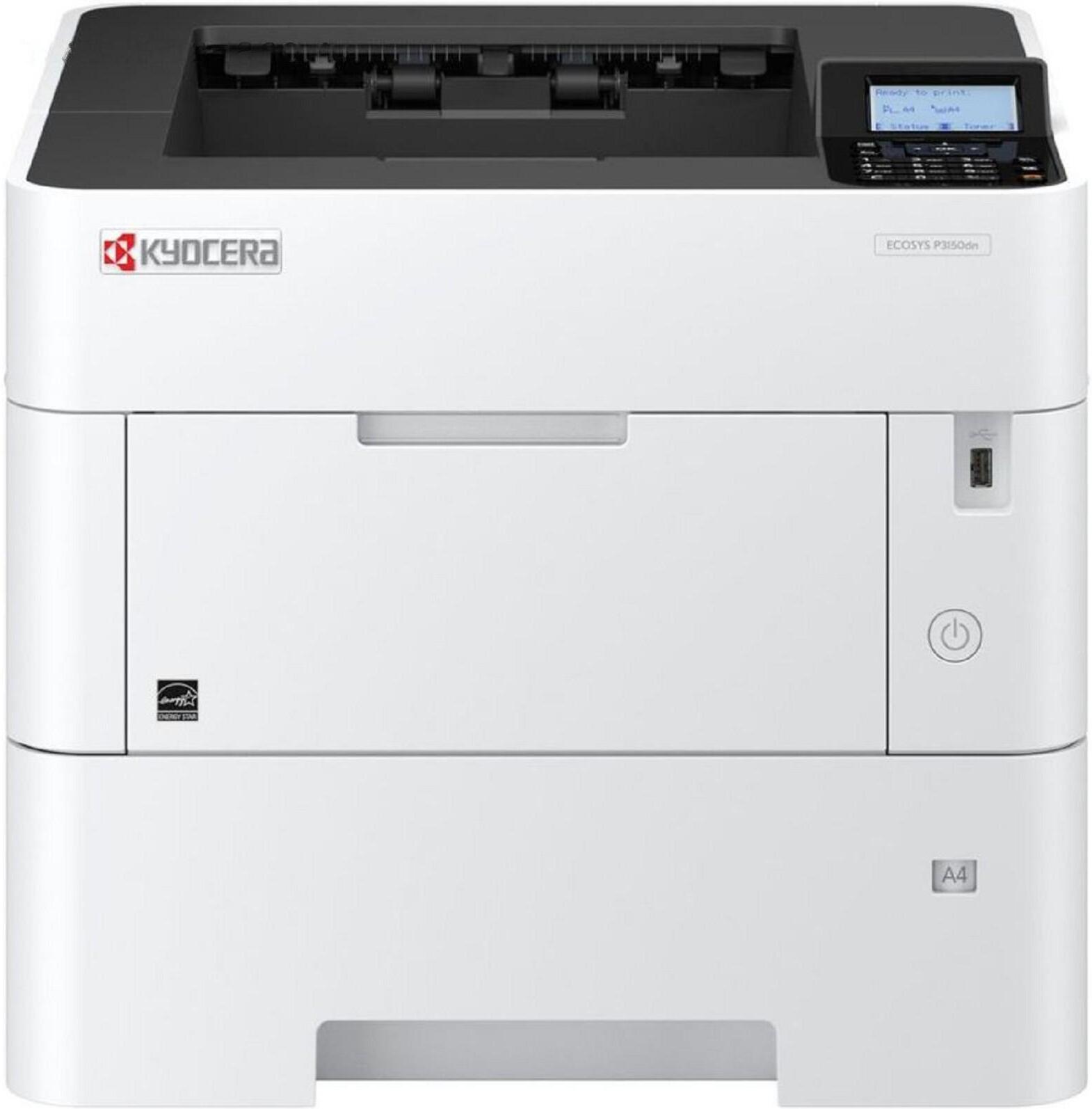 

Лазерный принтер Kyocera P3150DN, Принтер лазерный Kyocera P3150dn (1102TS3NL0)