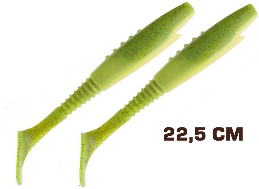 

Приманка силиконовая Dragon Hammer Pro 9/22.5 см 2 шт (HM90D-41-690)