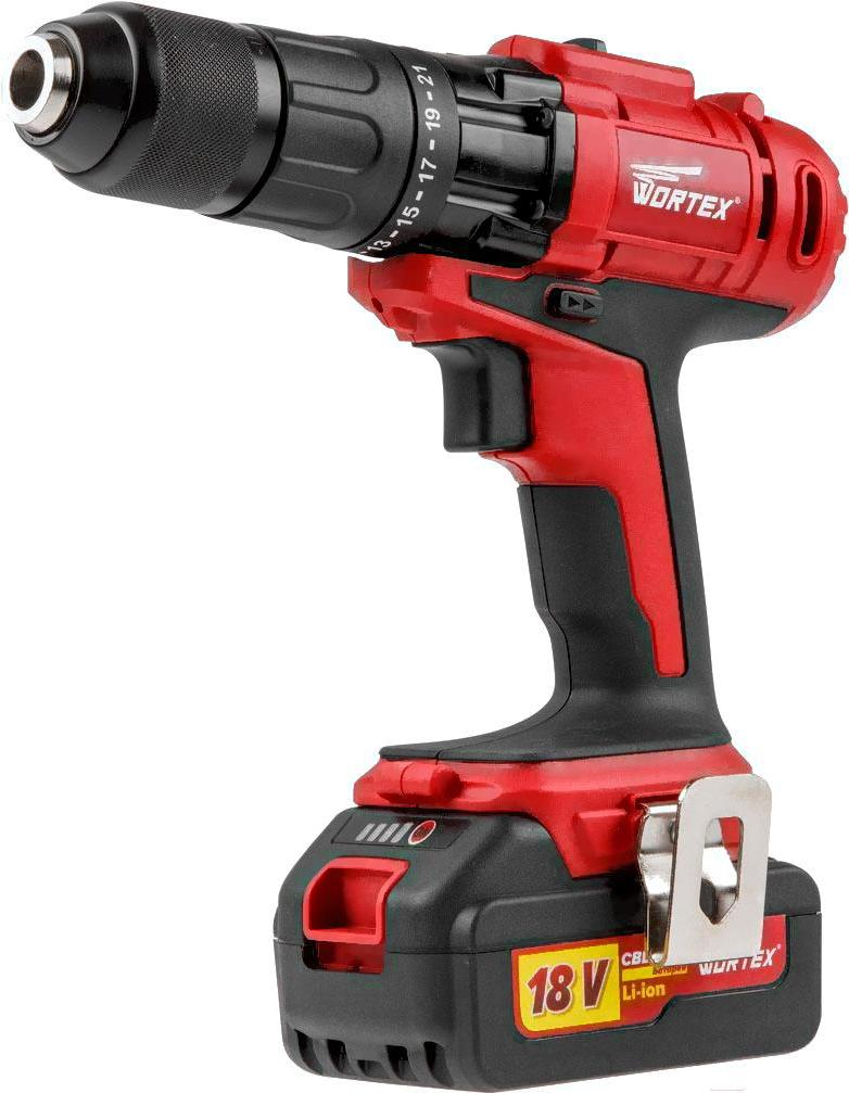 

Дрель-шуруповерт Wortex BD 1830 DLi CBD1830DLi0003, BD 1830 DLi