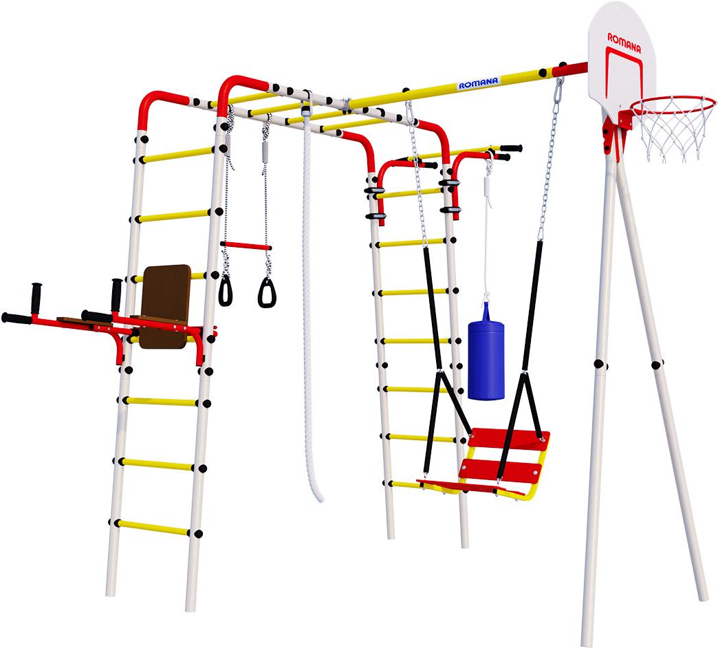 

Спортивный комплекс Romana Fitness + цепные качели R 103.20.04 NEW [СГ000005173], Fitness + цепные качели R 103.20.04 NEW
