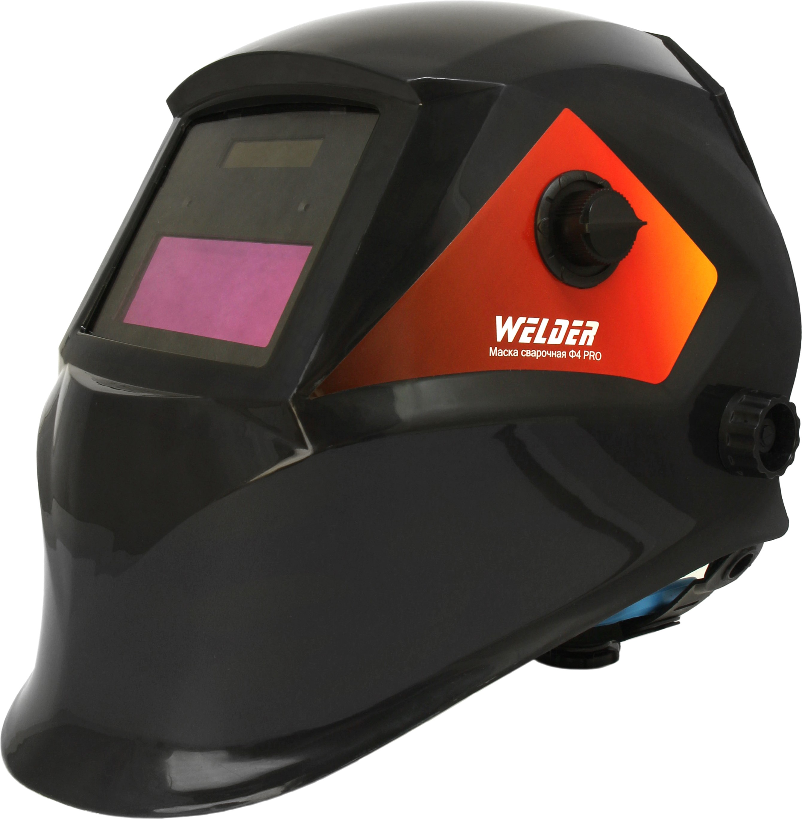 

Маска сварочная Welder PRO Ф4 СБ Хамелеон 90x35 мм (WDP-Ф4-СБ-П)