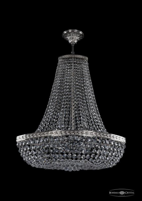 

Люстра на штанге Bohemia Ivele Crystal 19283/H2/55IV Ni