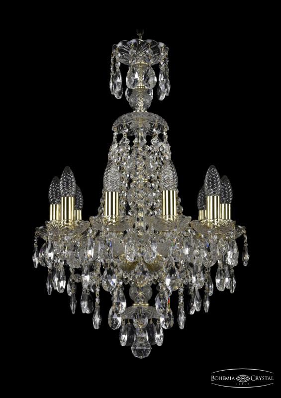 

Подвесная люстра Bohemia Ivele Crystal 1415/10/141/XL-66/G