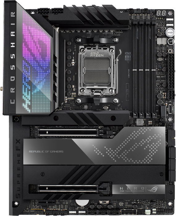 

Материнская плата Asus Rog Crosshair X670E Hero (90MB1BC0-M0EAY0)