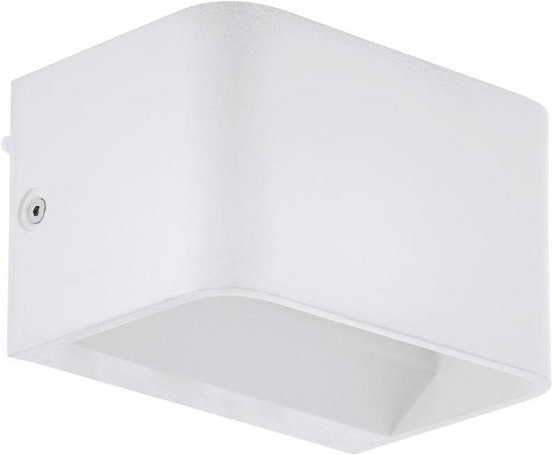 

Бра EGLO SANIA 4, 6W(LED), 600lm, L130, H80, А90, алюминий белый [98421], SANIA 4, 6W(LED), 600lm, L130, H80, А90, алюминий