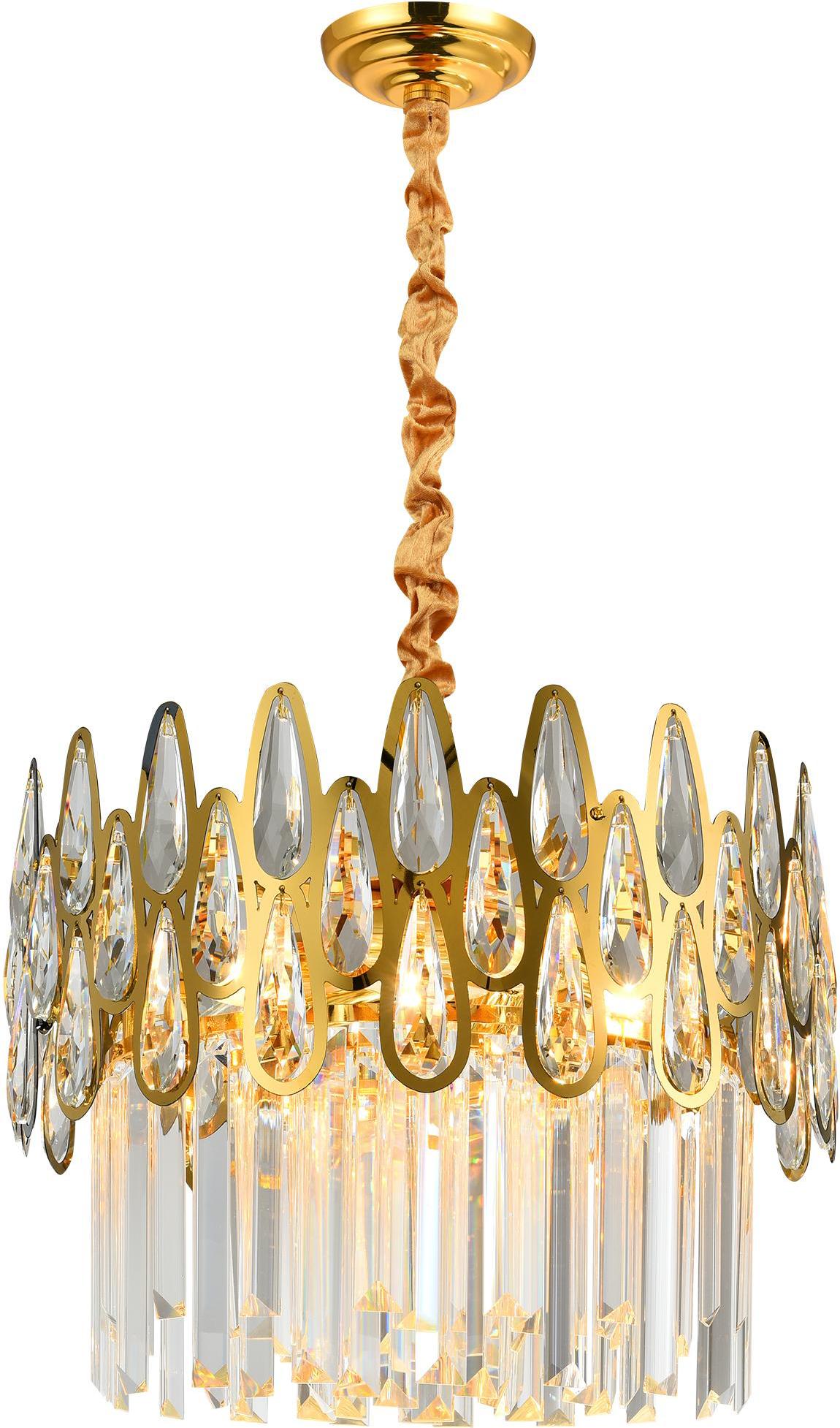 

Подвесная люстра Natali Kovaltseva NAVIS 76019/5C Gold