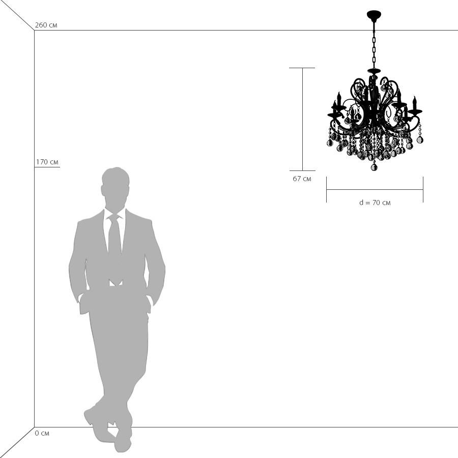 

Lightstar 708082 (MD 300018-8) Люстра подвесная ELEGANTE 8х60W E14 24K ЗОЛОТО, шт, Подвесная люстра Lightstar ELEGANTE 708082 золото